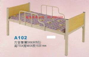 TMA102方管單層3x6尺鐵床
